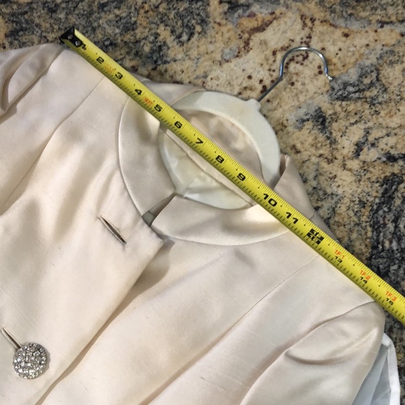 Vintage 1960’s raw silk maxi opera coat - Picture 11 of 13